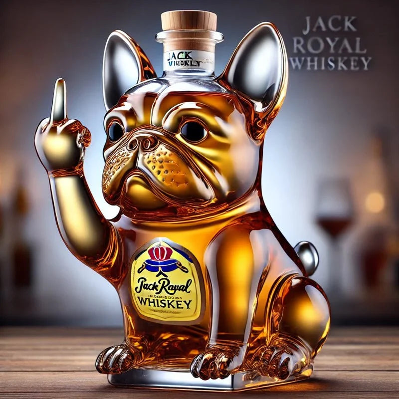 Garrafa de whisky Bulldog Paw