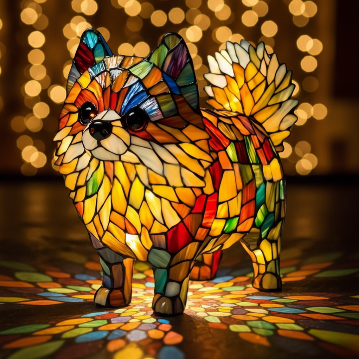 Pomerânia vibrante e adorável