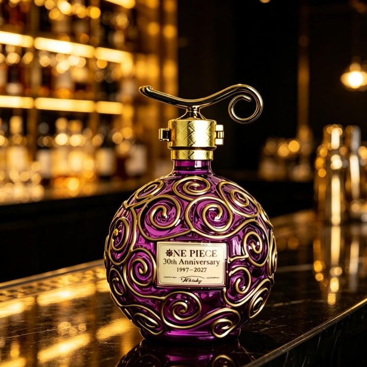Decantador de whisky em forma de bola com design elegante