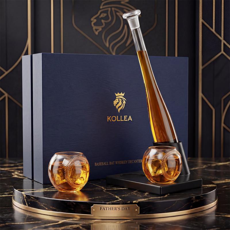 Decantador de vinho Kollea com 2 copos para servir
