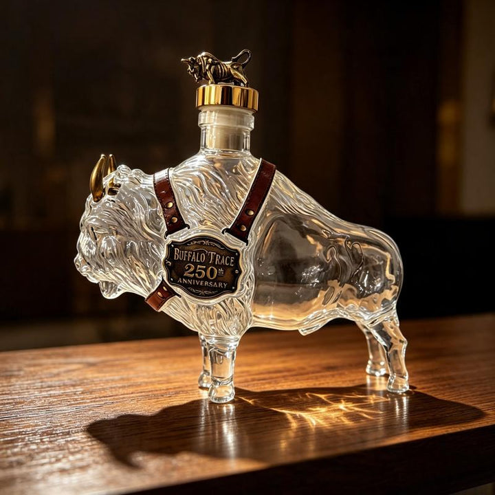 Garrafão de whisky em vidro borossilicato soprado 350ML