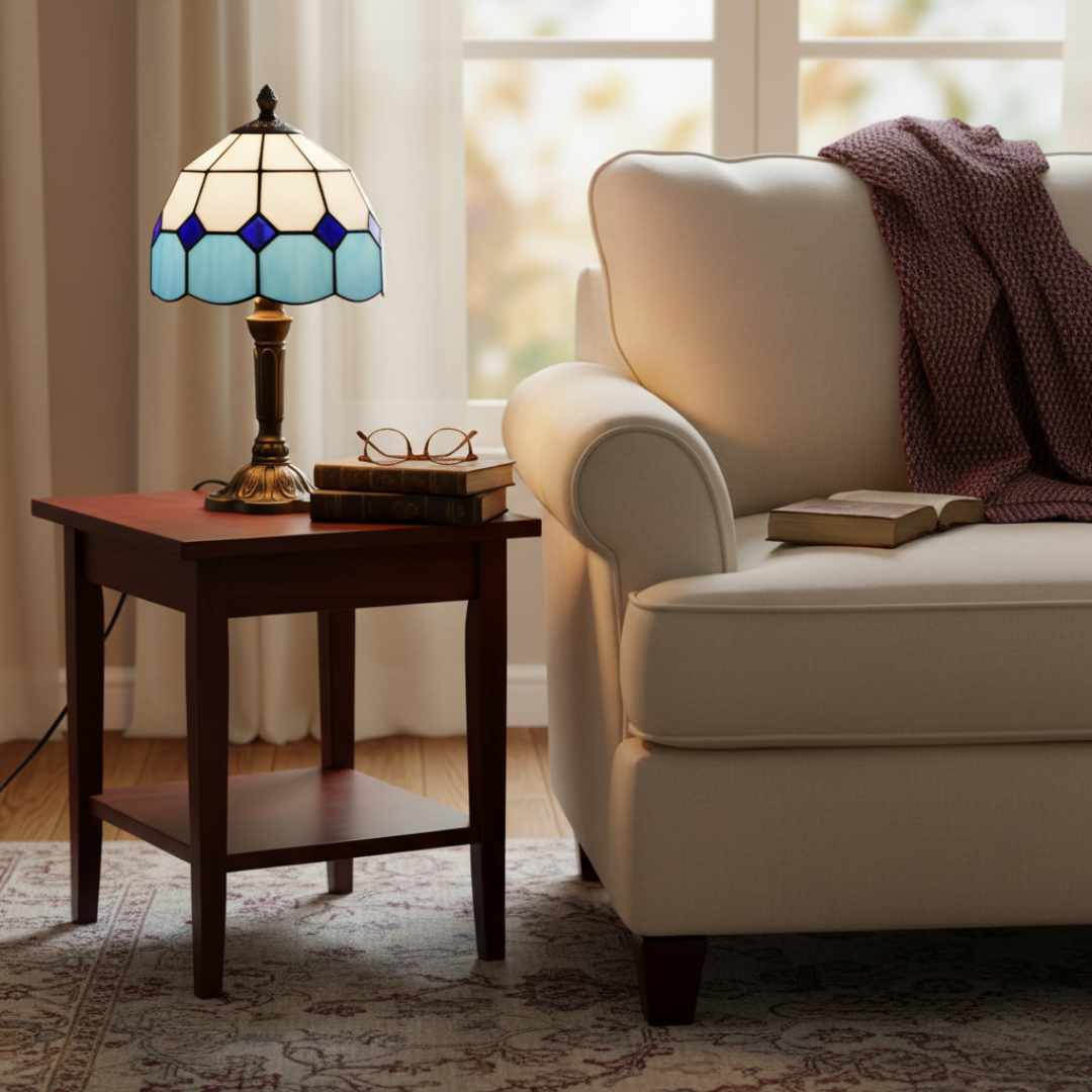 Candeeiro vintage de luz oceânica LUMORA