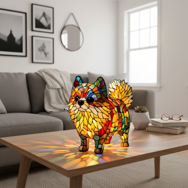 Pomeranian vibrante e adorável para companhia