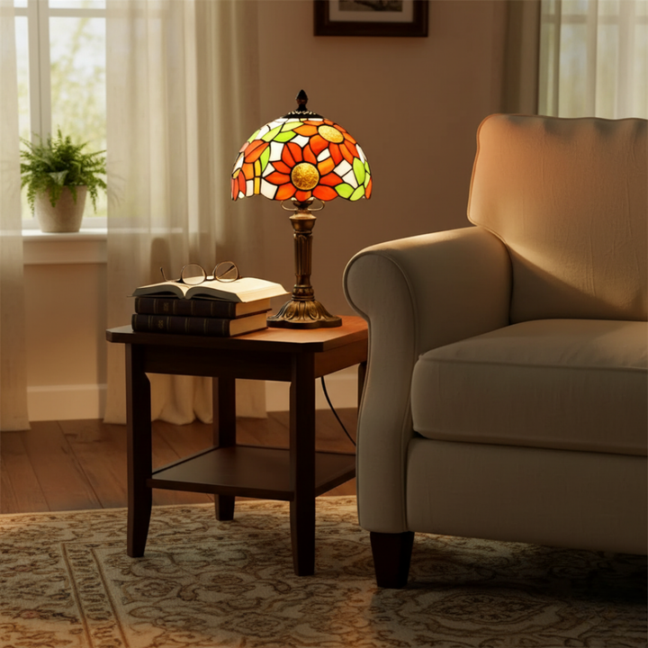 Lâmpada de mesa LED fascinante Solina