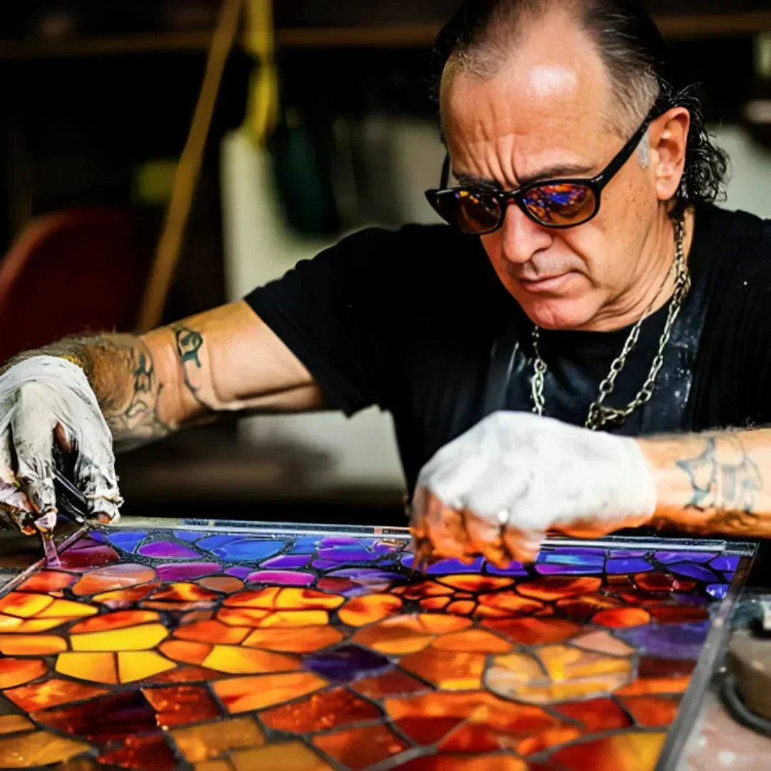 Candeeiro artesanal que aquece corações