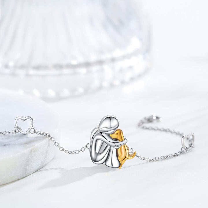 Pulseira com ícone de cão