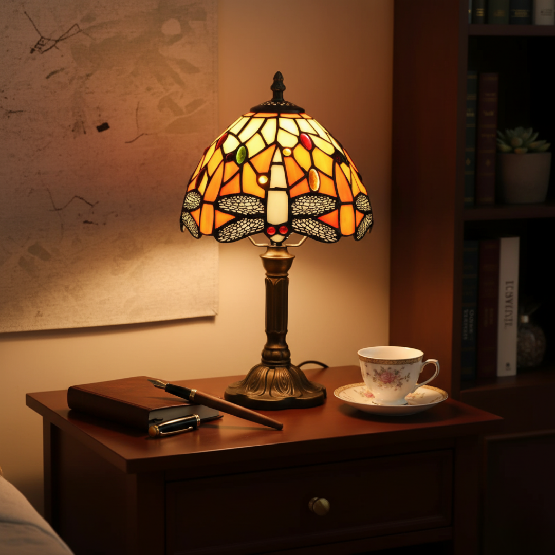 Lâmpada elegante com brilho suave para decoração moderna