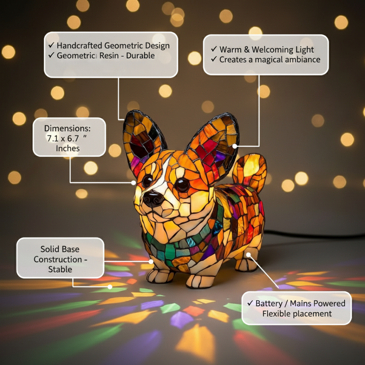 Corgi luminoso e encantador para o seu lar
