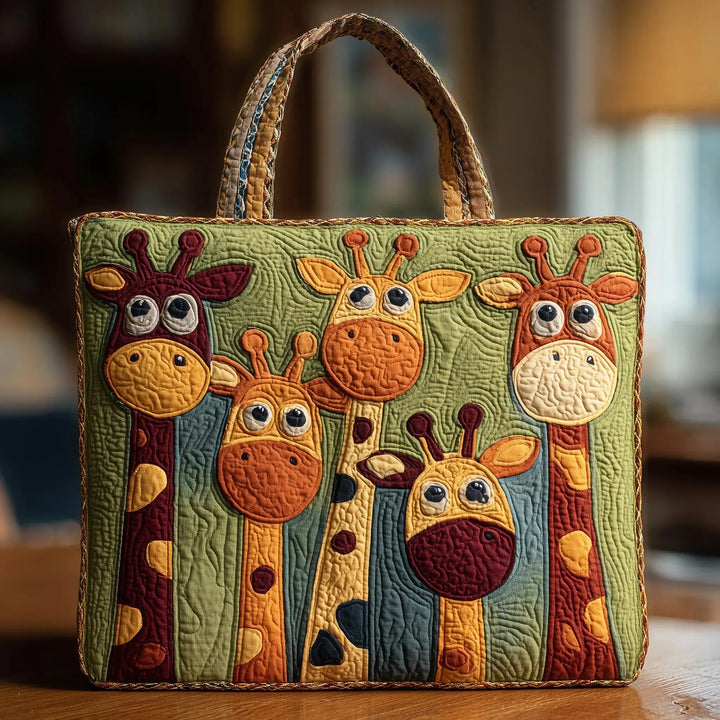 Saco de ombro acolchoado Giraffe Tower