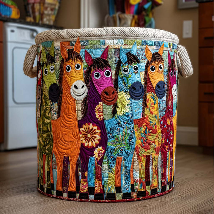 Cesto de roupa Bright Herd com design moderno e prático