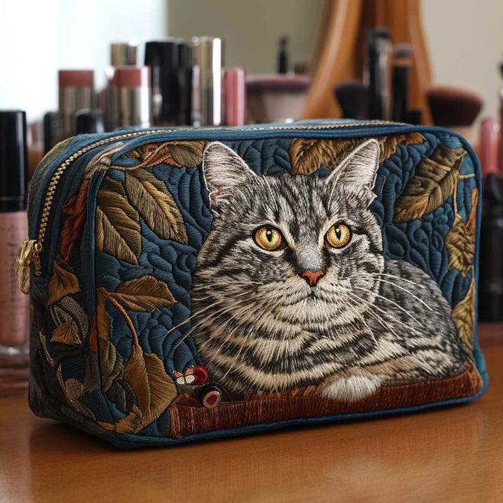 Bolsa de maquilhagem acolchoada Bright Whiskers
