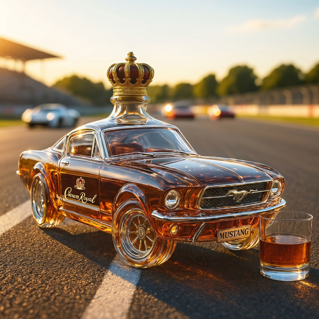 Decantador de whisky edição Mustang