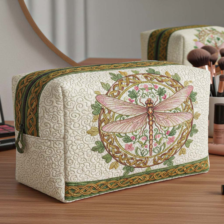 Bolsa de maquilhagem acolchoada Dragonfly Dreams