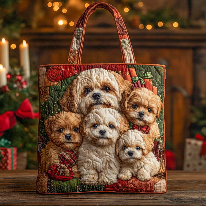 Saco de mão Shih Tzu elegante e prático