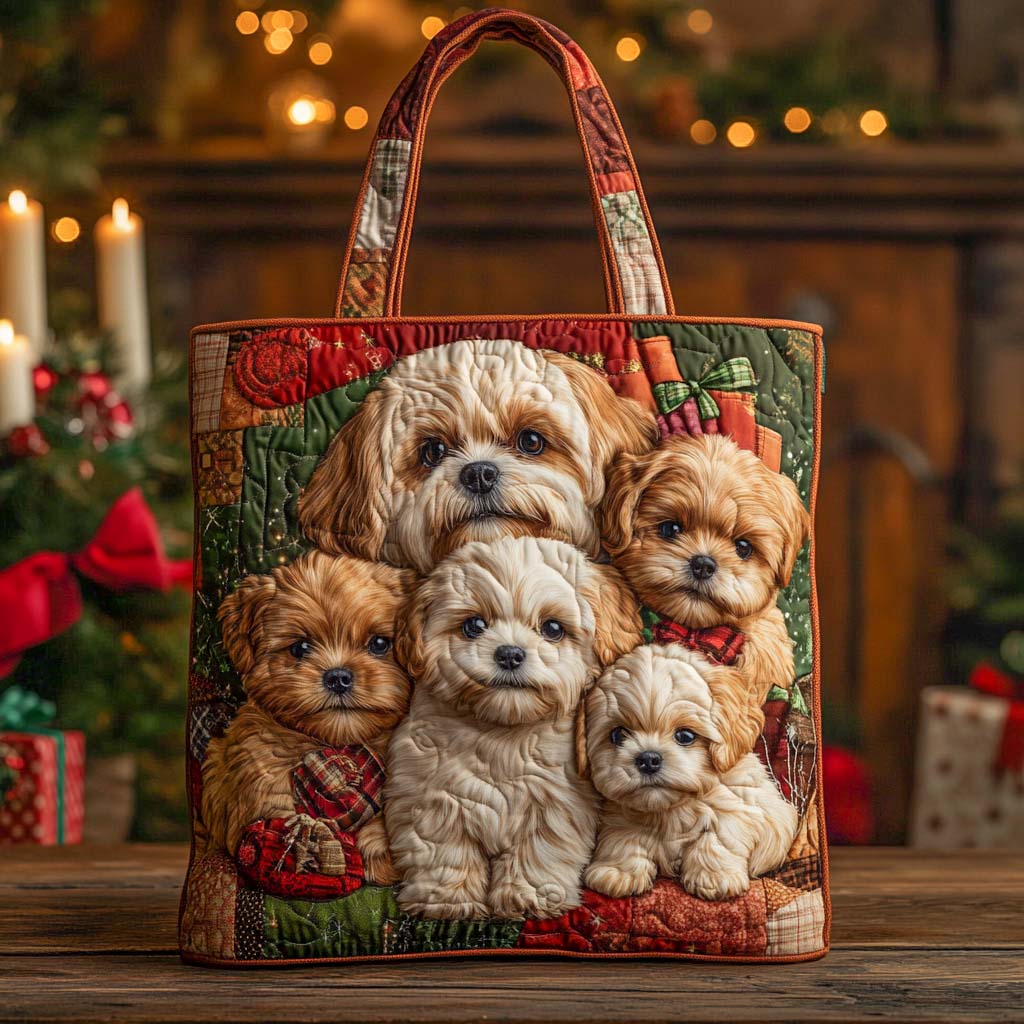 Saco de mão Shih Tzu elegante e prático