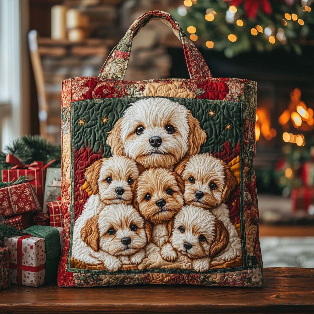 Saco de mão Shih Tzu elegante e prático