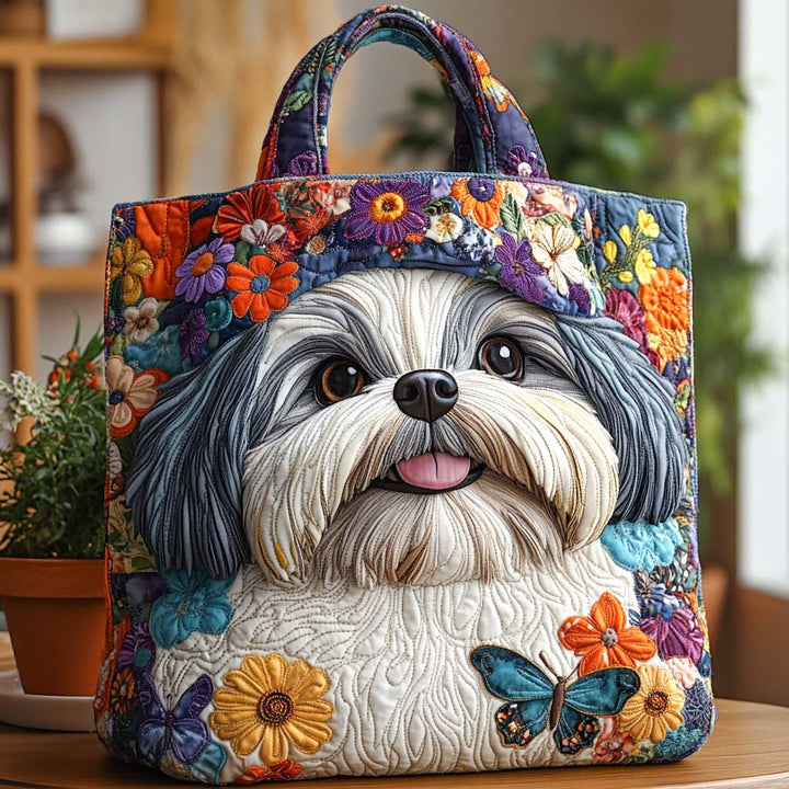 Saco tote Fluff Bloom elegante e prático para o dia a dia