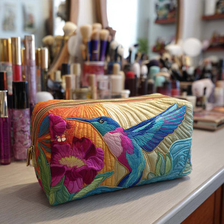 Bolsa de maquilhagem acolchoada Joyful Flight