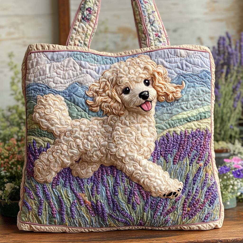 Bolsa de mão em lavanda