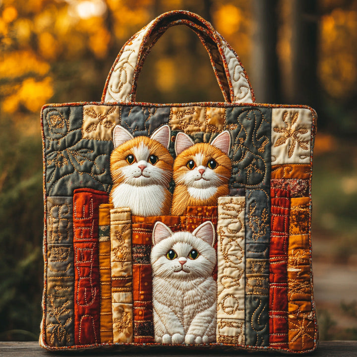 Saco de pano com ilustração de patas literárias