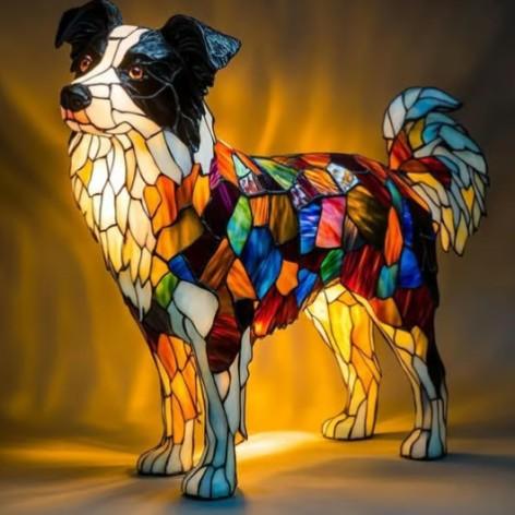 Cão de pastoreio Border Collie, inteligente e ativo