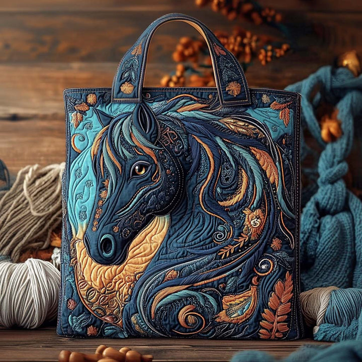 Saco tote Spirit em safira meia-noite