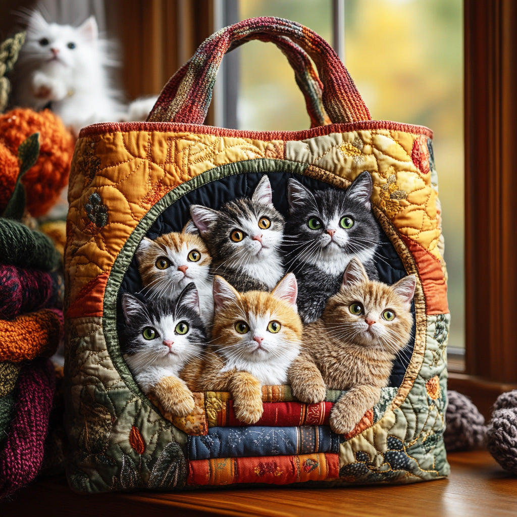 Saco de mão Kitty com design divertido e prático