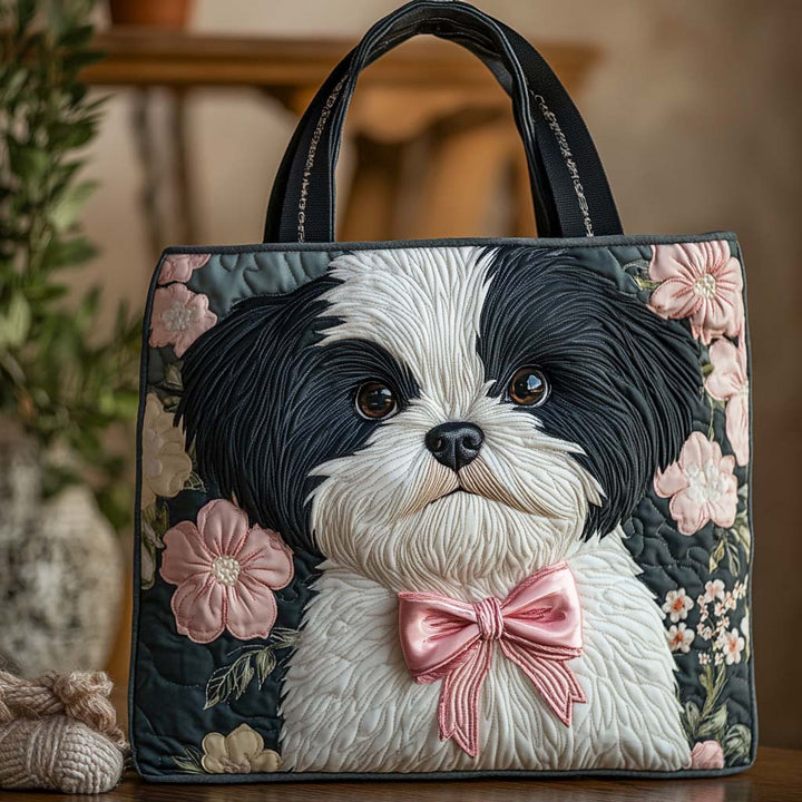 Saco tote rosa com laço elegante