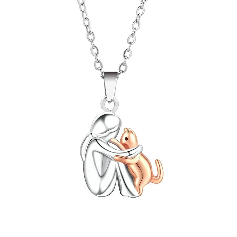 Colar Cat Embrace da Susan Jewelry