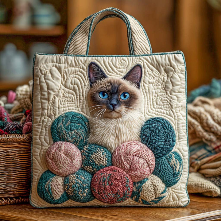Saco tote Serene Stitches elegante e prático