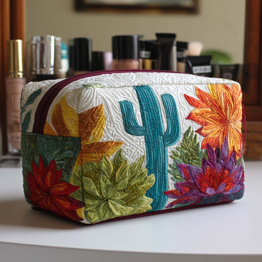 Bolsa de maquilhagem acolchoada Southwest Soul