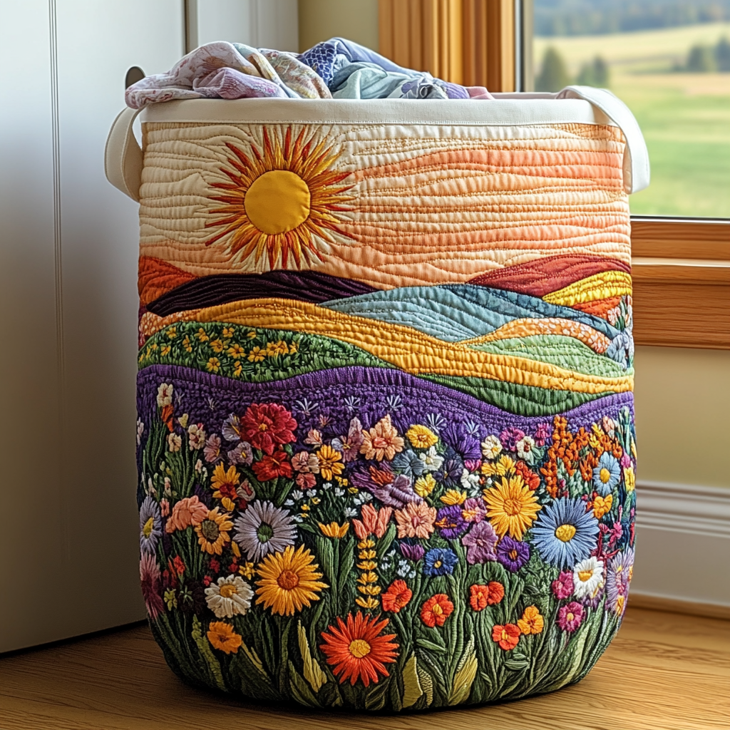 Cesto de roupa Sunny Bloom