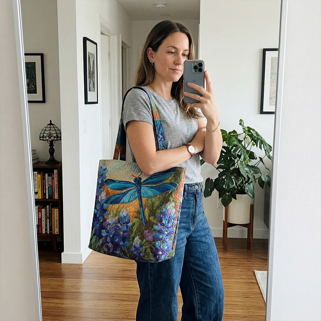 Saco tote com fecho Sunset Stitch
