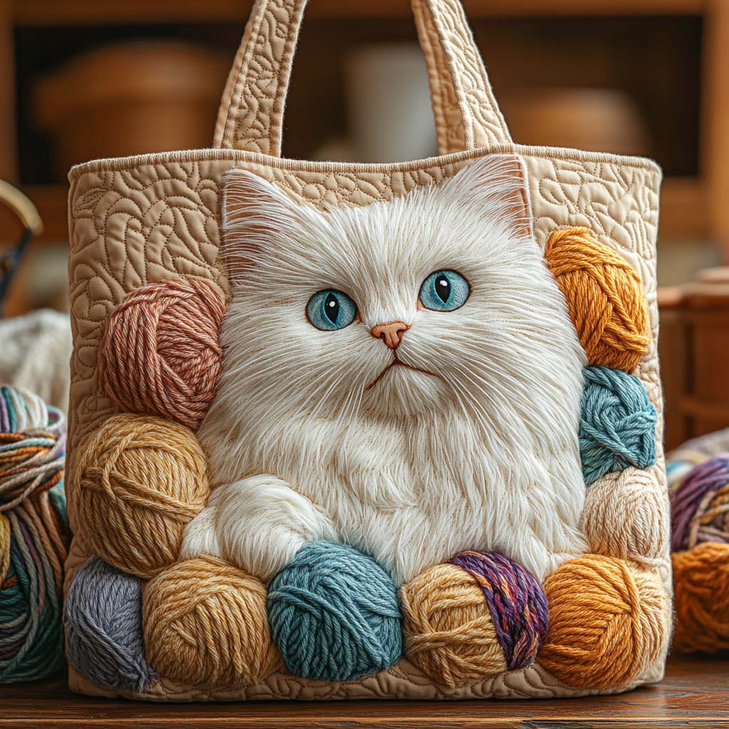 Saco tote Yarn Whisperer elegante e prático para o dia a dia