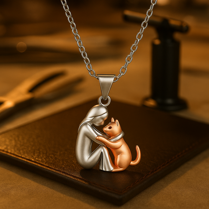 Colar Cat Embrace da Susan Jewelry
