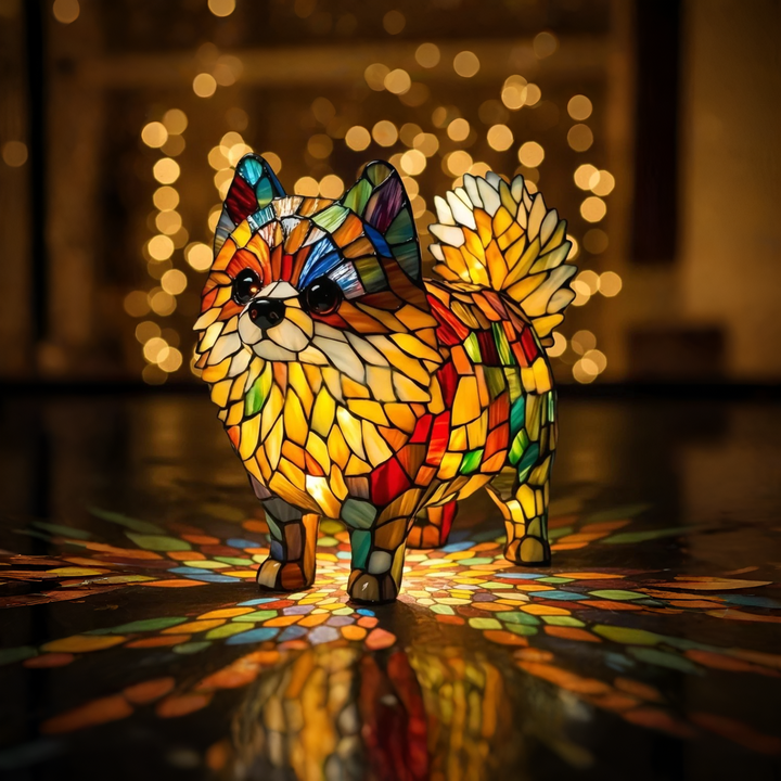 Pomeranian vibrante e adorável para companhia