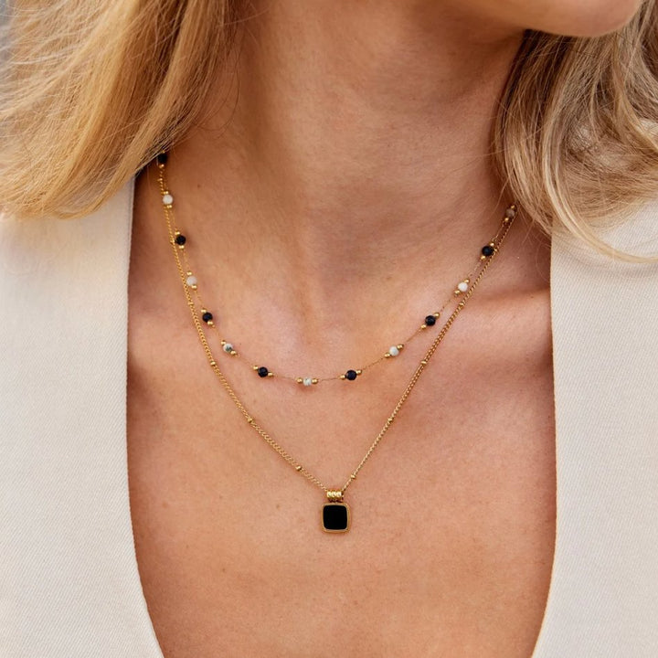 Colar elegante Midnight Chic